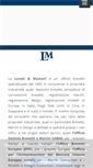 Mobile Screenshot of lunati-mazzoni.com